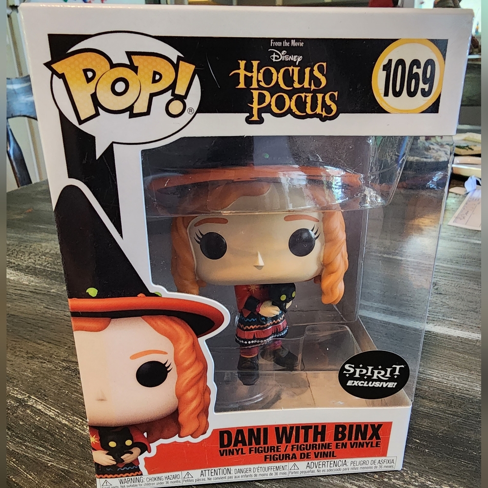 Dani with Binx Funko Pop